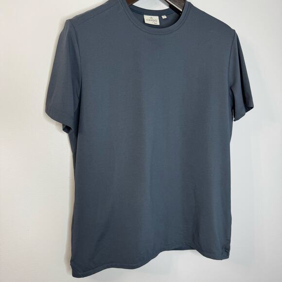 Buki + CINQO Crew Neck T-Shirt Bundle x2 Cotton White Blue Men's M Essential - Picture 9 of 14